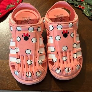 Adidas Disney Minnie Mouse sandals size 11K